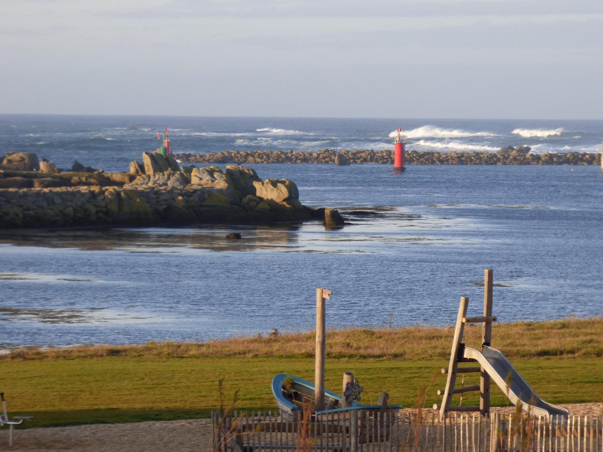 Appart-Studios Vue Mer Panoramique St Guenole Cote Mer Penmarcʼh Buitenkant foto